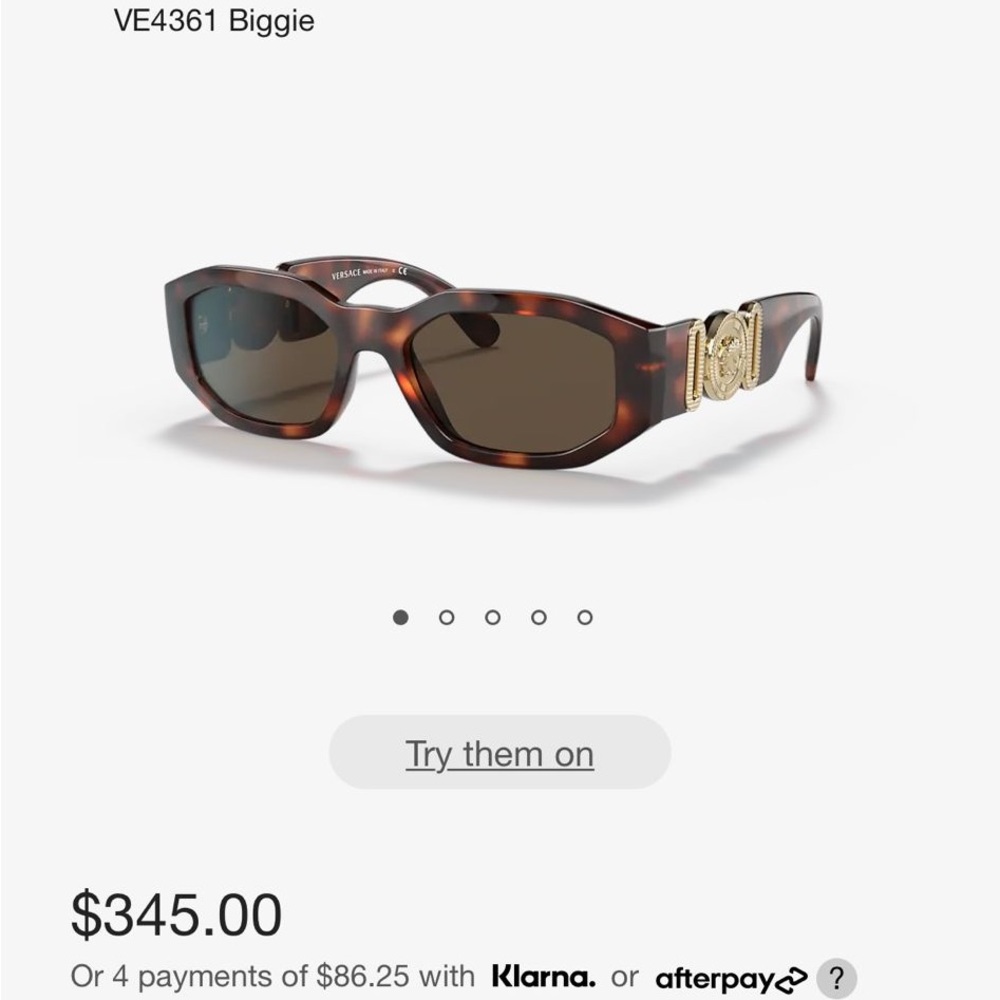 Versace sunglasses brand new !!!